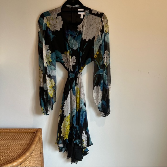 Alice Mccall Wild Frontier Floral Open Back Mini Dress | Size 8 - Picture 5 of 14